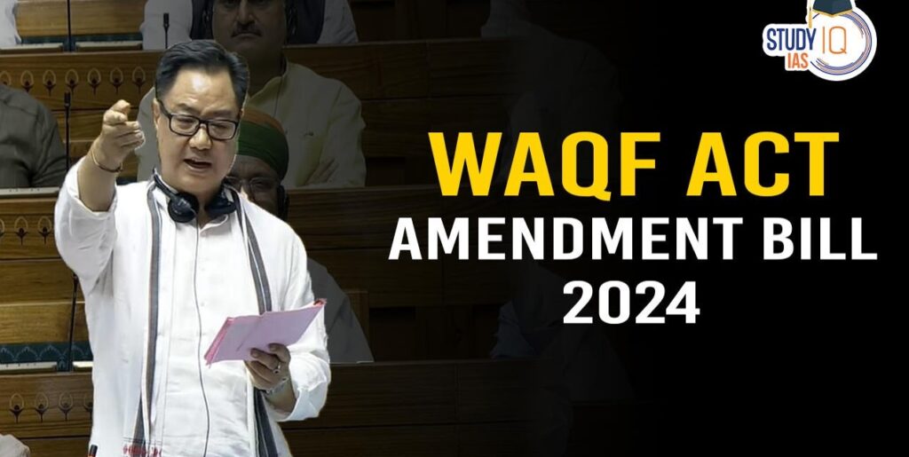 Waqf (Amendment) Bill, 2024 is a progressive step in the right