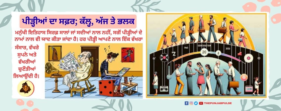 ਪੀੜ੍ਹੀਆਂ ਦਾ ਸਫ਼ਰ; ਕੱਲ੍ਹ, ਅੱਜ ਤੇ ਭਲਕ