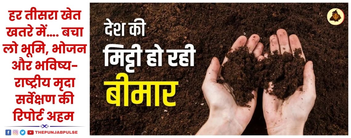 हर तीसरा खेत खतरे में….