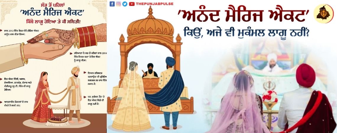 100 ਸਾਲਾਂ ਦਾ ਇੰਤਜ਼ਾਰ: ਕਿਉਂ ਪੰਜਾਬ ਵਿੱਚ ਮੁਕੰਮਲ ਲਾਗੂ ਨਹੀਂ ਹੋ ਸਕਿਆ ਅਨੰਦ ਮੈਰਿਜ ਐਕਟ?